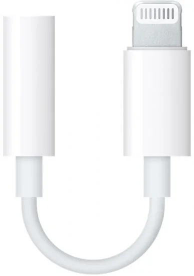 מתאם 3.5 מ''מ לחיבור Lightning מקורי למוצרי אפל